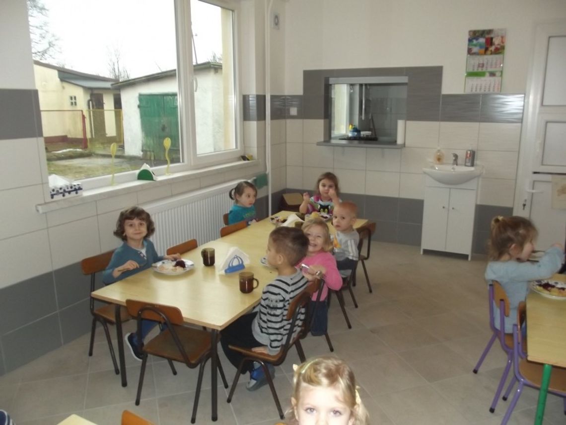 	Przedszkolaki w Potęgowie korzystają z nowej stołówki