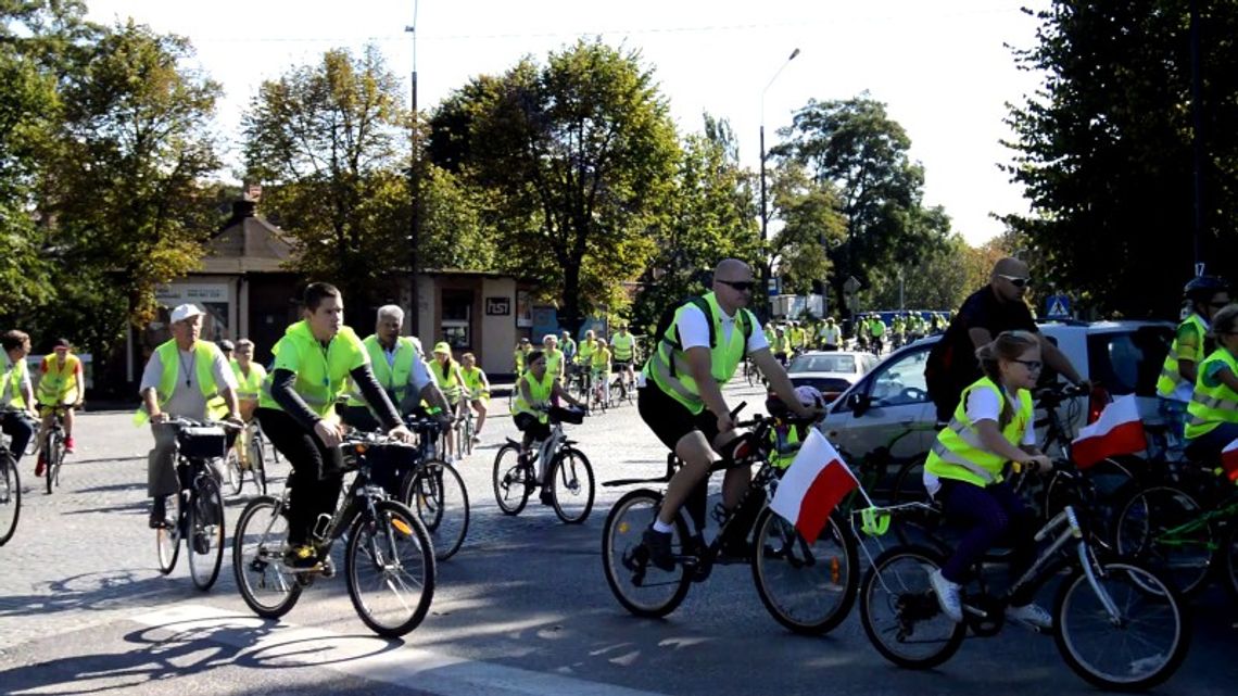 Przejazd rowerami przez Tczew