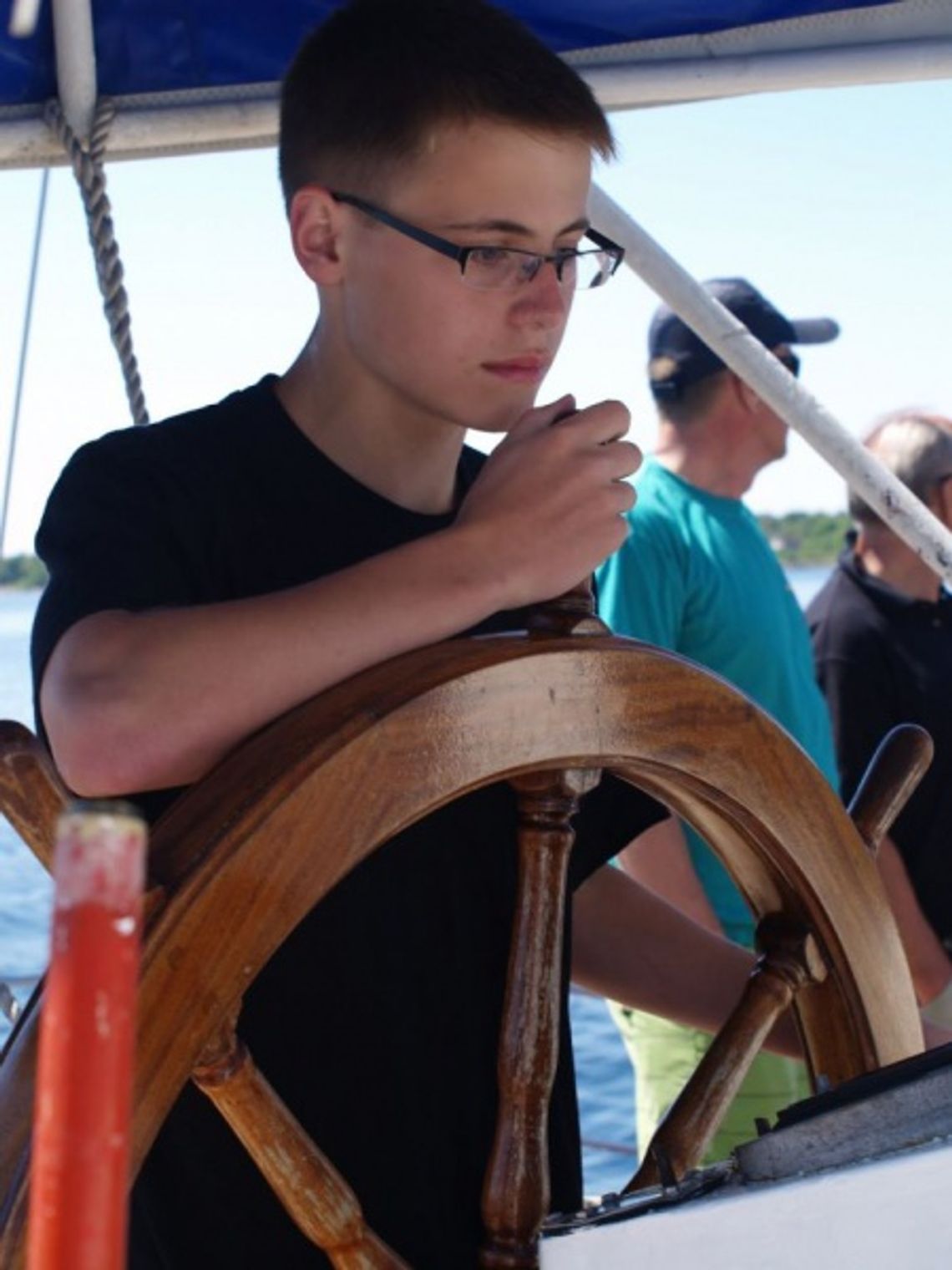 Przemek Piernicki, uczeń z Tczewa na żaglowcu „Fryderyk Chopin”: pomagamy, chcemy płynąć dalej Przemek Piernicki, uczeń z Tczewa na żaglowcu „Fryderyk Chopin”: pomagamy, chcemy płynąć dalej