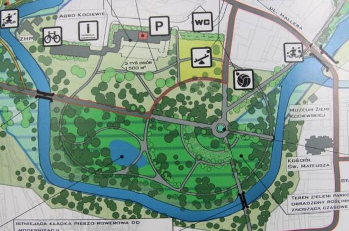 Przestarzały projekt parku? 