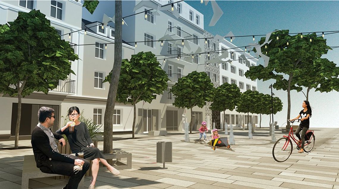 Przyjazny zakątek w środku miasta – przebudowa ul. Abrahama Przyjazny zakątek w środku miasta – przebudowa ul. Abrahama