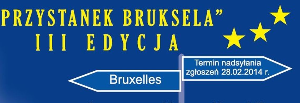 „Przystanek Bruksela” - przedwyborczy konkurs
