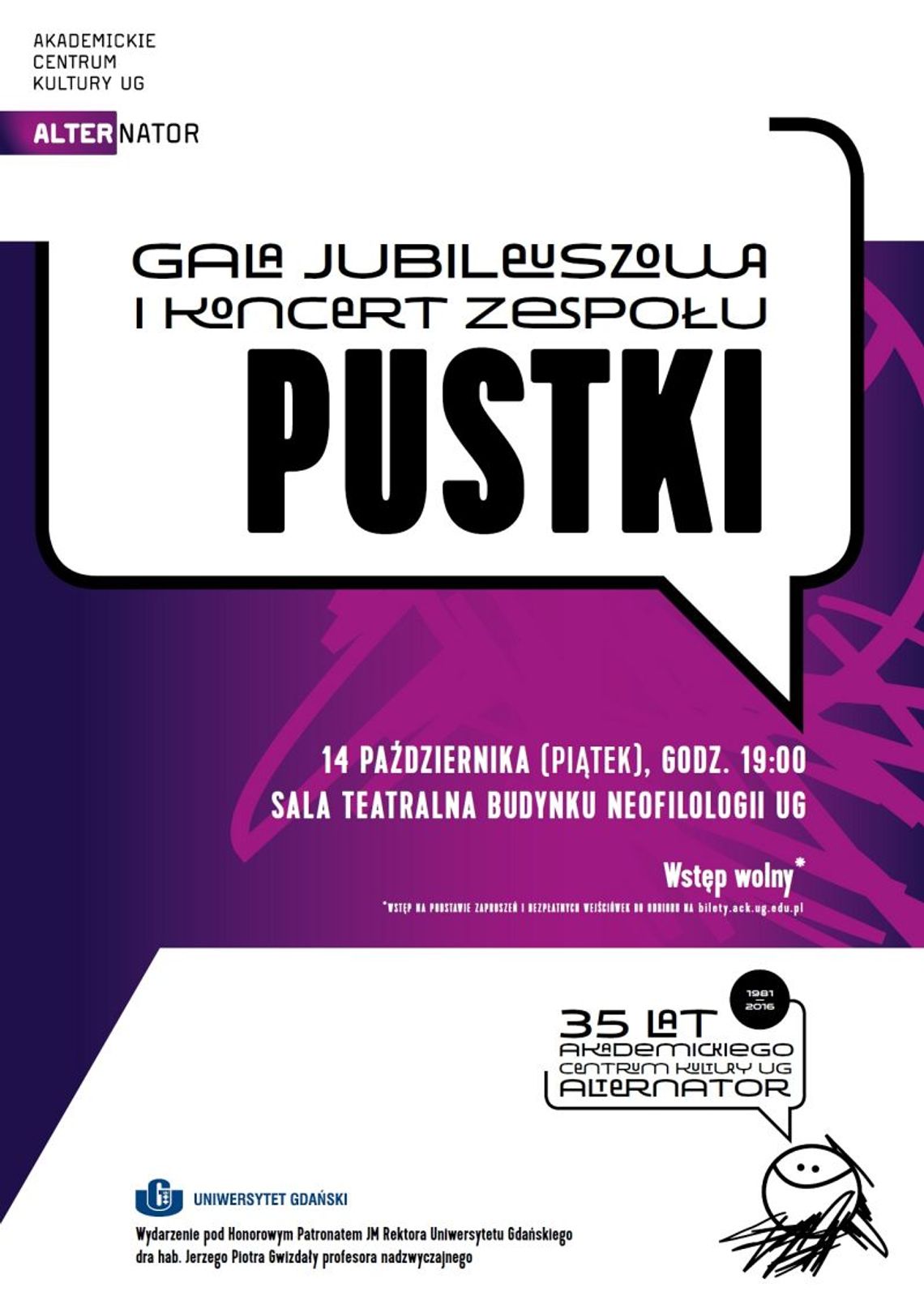 Pustki na 35 lat ACK Alternator UG Pustki na 35 lat ACK Alternator UG