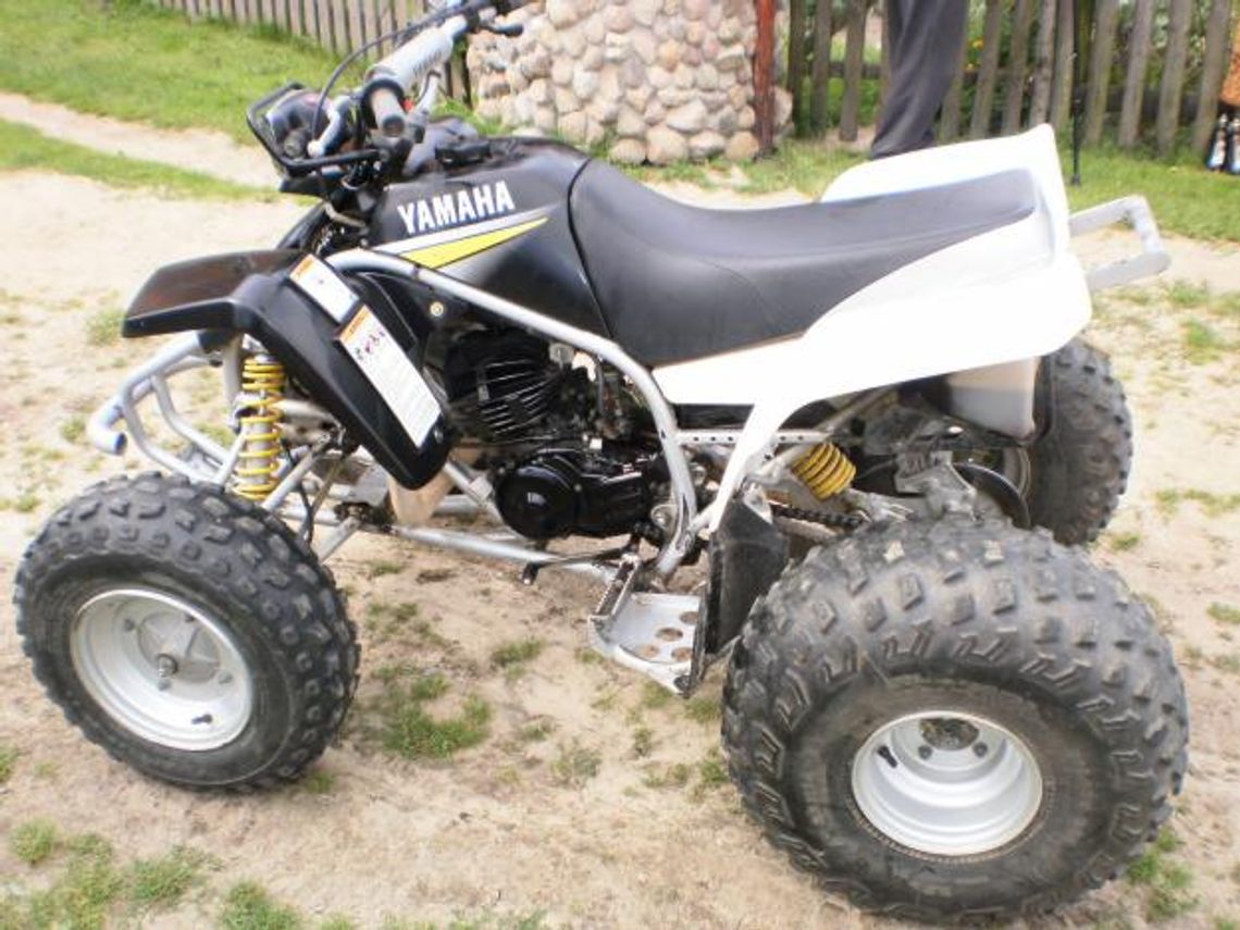 Quadem po plaży w Borównie - 2 promile we krwii Quadem po plaży w Borównie - 2 promile we krwii