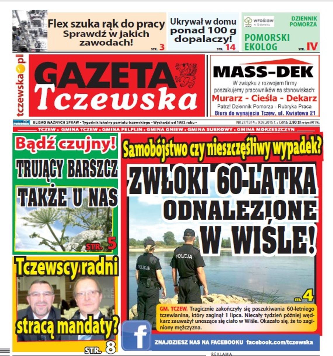 Radni stracą mandaty? Cyrki z kamienicą. Śmiercionośny barszcz. Czytaj w GT! Radni stracą mandaty? Cyrki z kamienicą. Śmiercionośny barszcz. Czytaj w GT!