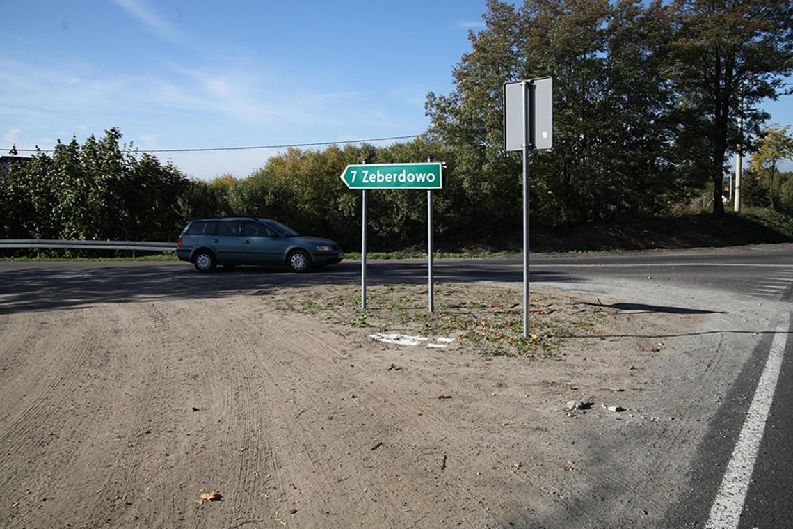 Radny krytykuje skrzyżowanie w Krzykosach Radny krytykuje skrzyżowanie w Krzykosach