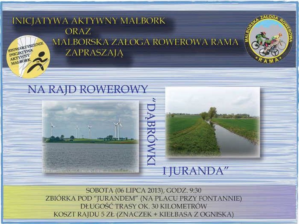 Rajd Rowerowy "Dąbrówki i Juranda"