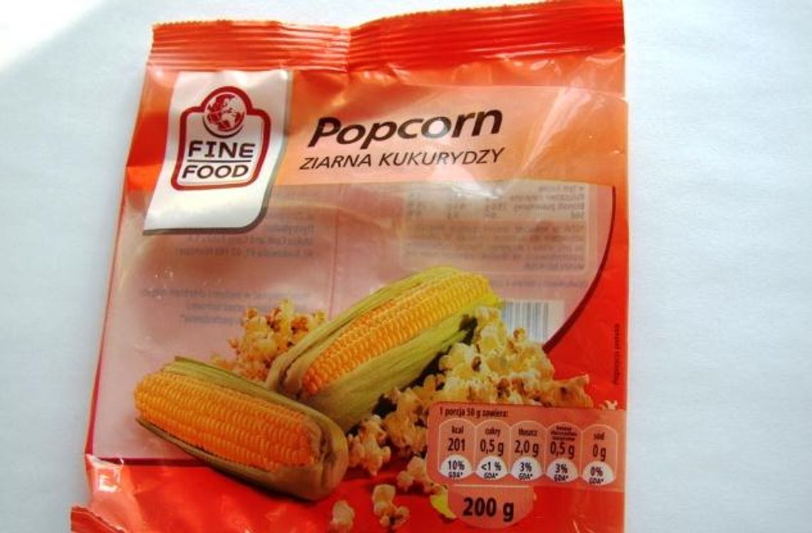 Rakotwórczy popcorn sprzedawany w także na Pomorzu Rakotwórczy popcorn sprzedawany w także na Pomorzu