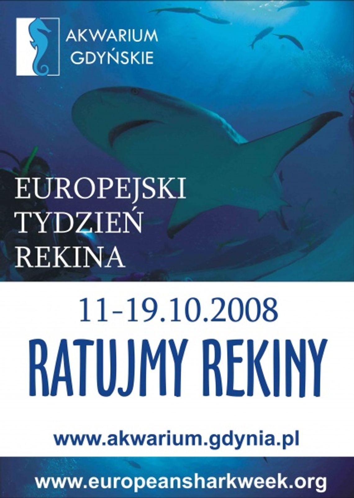Ratujmy rekiny - wraz z Akwarium Gdyńskim Ratujmy rekiny - wraz z Akwarium Gdyńskim