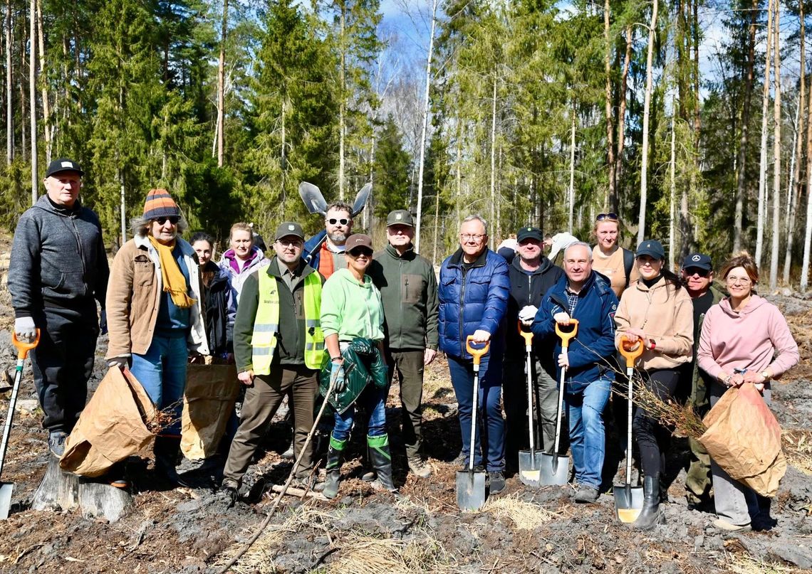 Razem dla natury. Wspólne sadzenie lasu, które łączy pokolenia