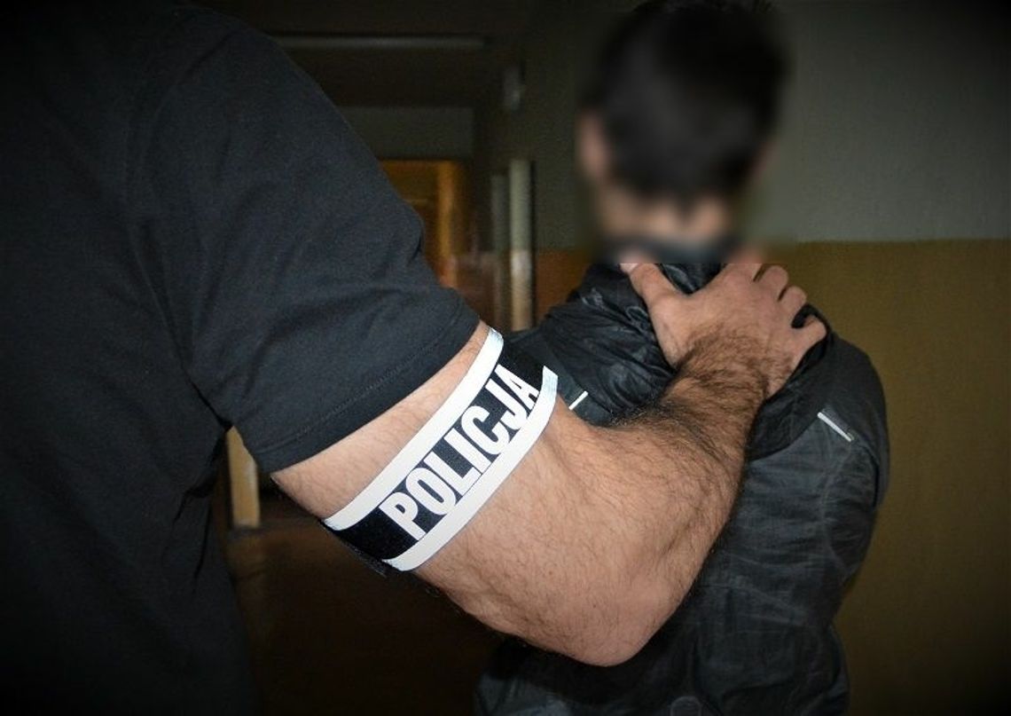 Regularny młody złodziej w areszcie. Okradał piwnice...