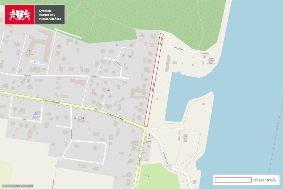 Roboty drogowe i zmiana organizacji ruchu na ul. Świbnieńskiej