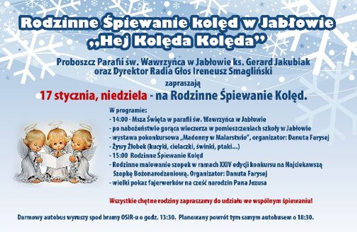 Rodzinne Śpiewanie Kolęd w Jabłowie “Hej Kolęda Kolęda”. Rodzinne Śpiewanie Kolęd w Jabłowie “Hej Kolęda Kolęda”.