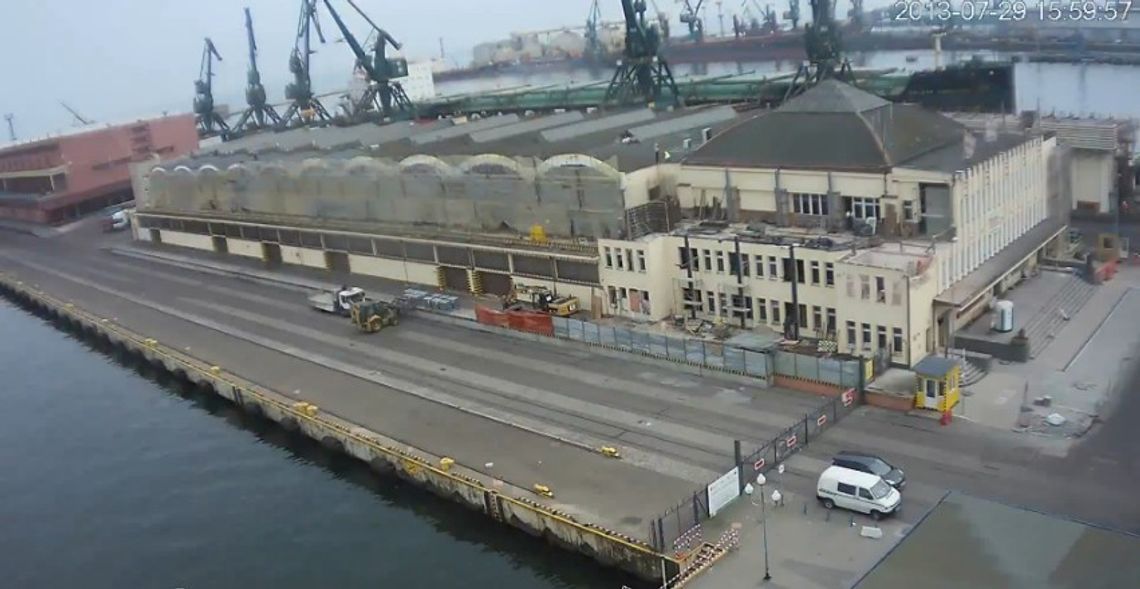 Rok remontu Dworca Morskiego w 55 sekund