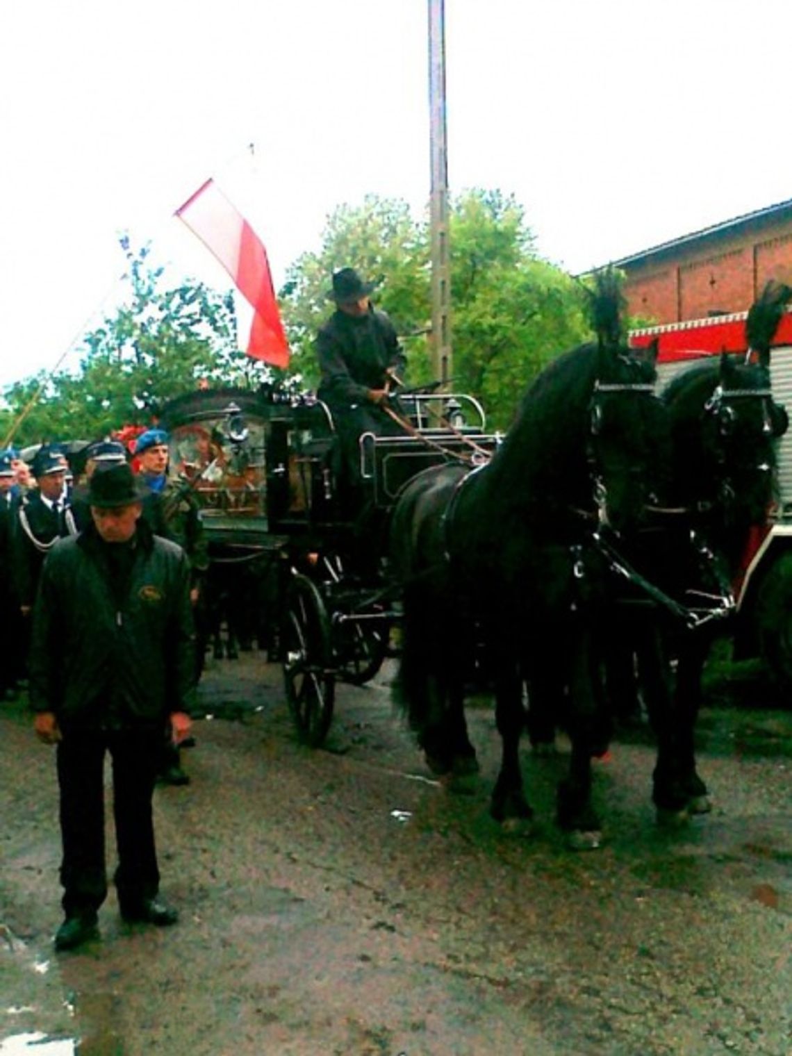 Rolnicy z Kociewia żegnali Andrzeja Leppera