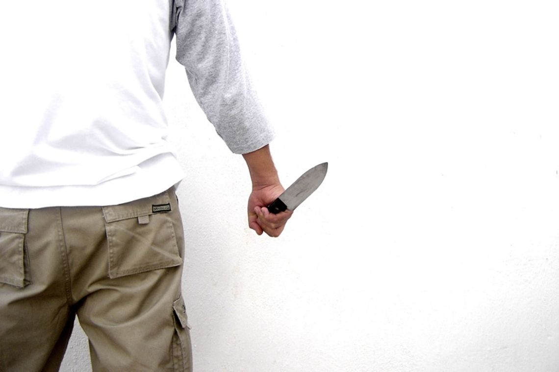 Rozbój z nożem w ręku