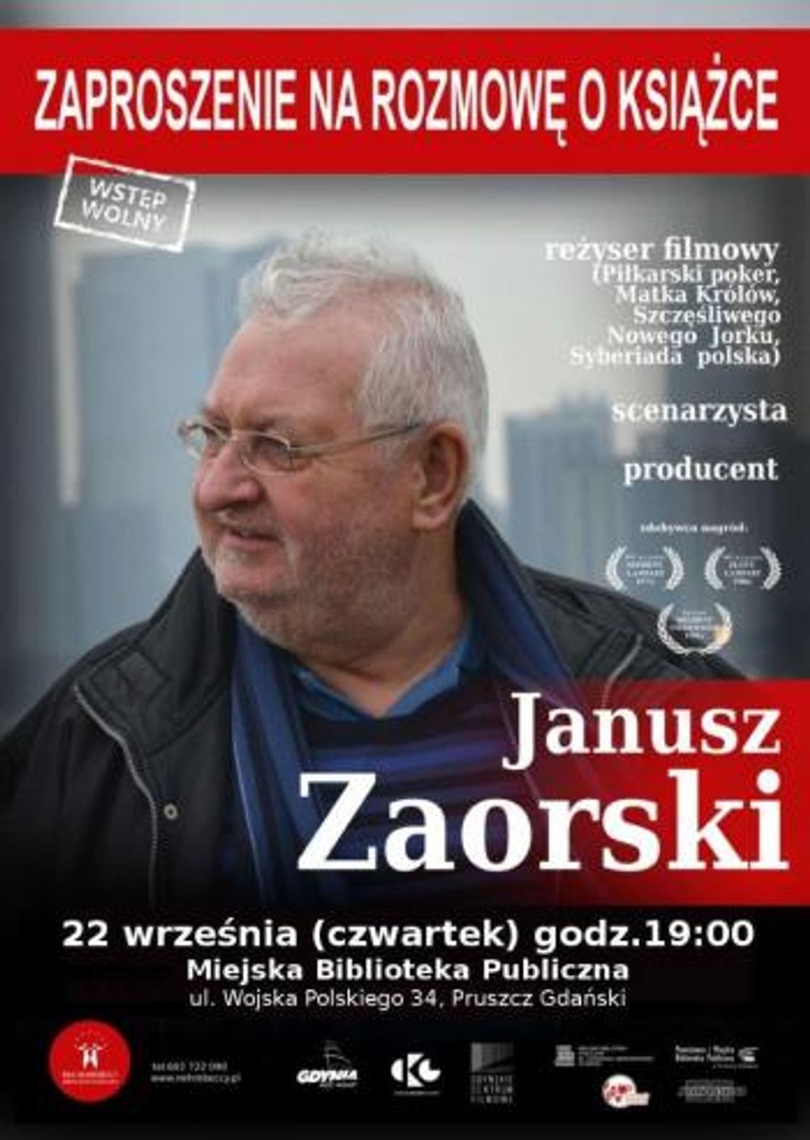 Rozmowy o książce z Januszem Zaorskim