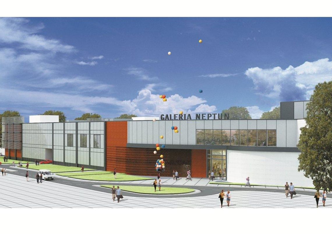Rusza budowa galerii „Neptun”! Rusza budowa galerii „Neptun”!