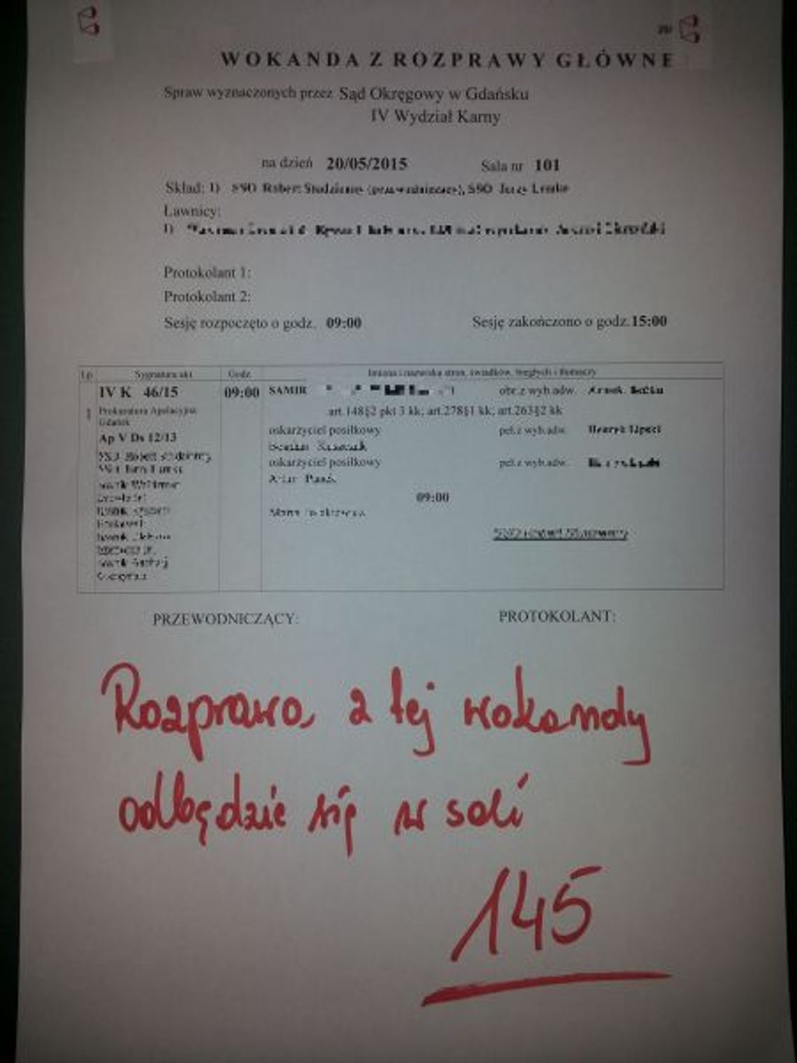 Rusza proces Samira S. oskarżonego o zamordowanie rodziny w 2013 roku Rusza proces Samira S. oskarżonego o zamordowanie rodziny w 2013 roku