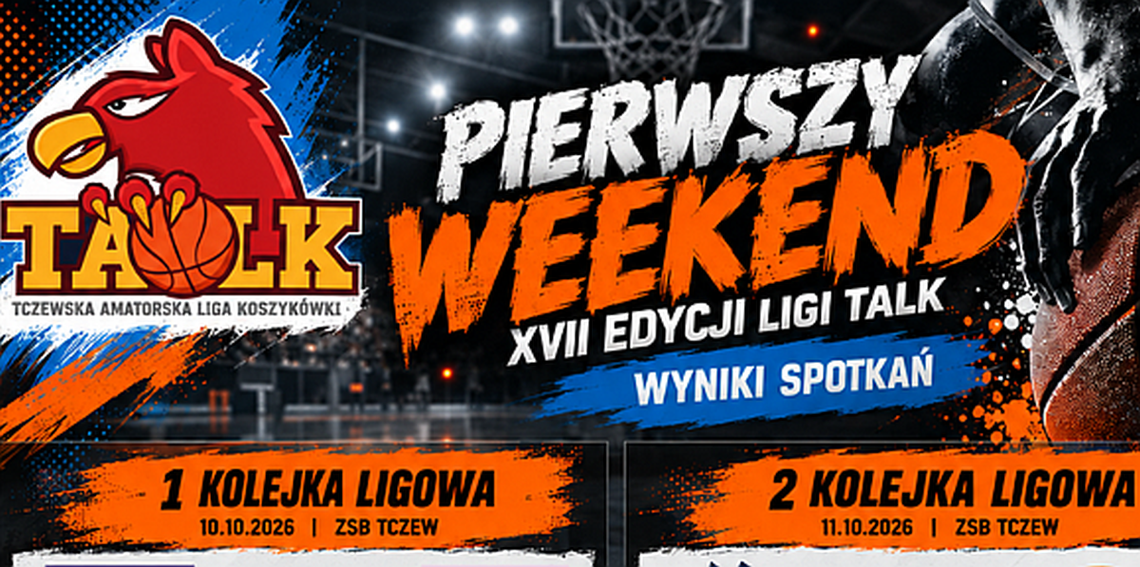 Ruszyła XVII edycja Tczewskiej Amatorskiej Ligi Koszykówki ! Ruszyła XVII edycja Tczewskiej Amatorskiej Ligi Koszykówki !