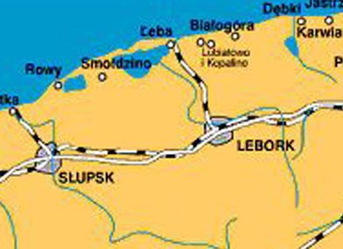 Rybacka blokada drogi krajowej pod Lęborkiem Rybacka blokada drogi krajowej pod Lęborkiem