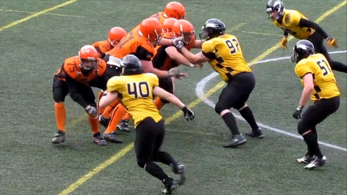 Seahawks Gdynia - Tigers Kraków 51:16 Seahawks Gdynia - Tigers Kraków 51:16