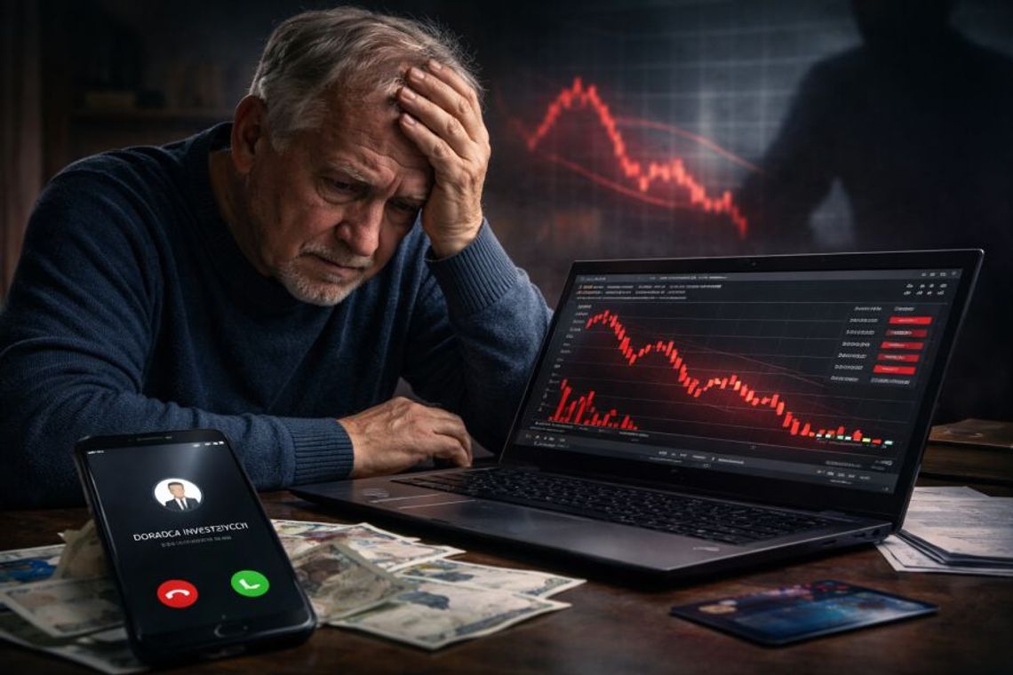 SENIOR Z TCZEWA uwierzył w szybki zysk, stracił oszczędności życia SENIOR Z TCZEWA uwierzył w szybki zysk, stracił oszczędności życia