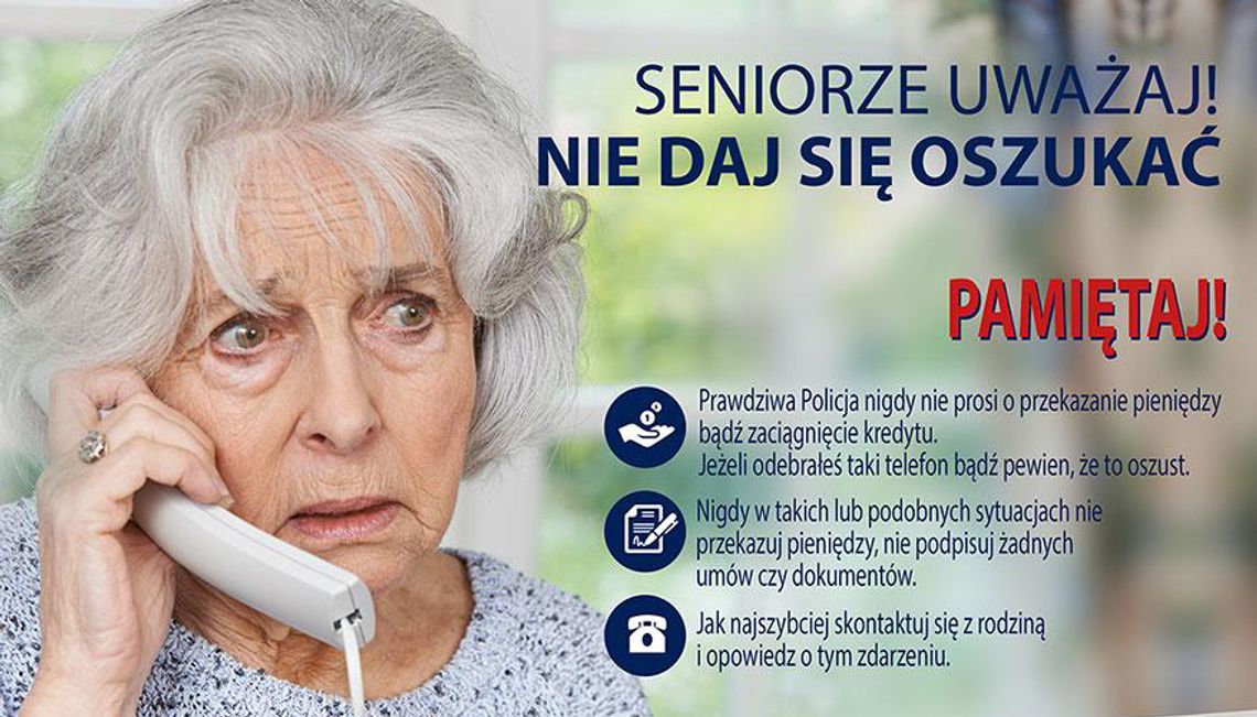 Seniorka z Dzierzgonia straciła przez oszustów 90 tys. złotych Seniorka z Dzierzgonia straciła przez oszustów 90 tys. złotych