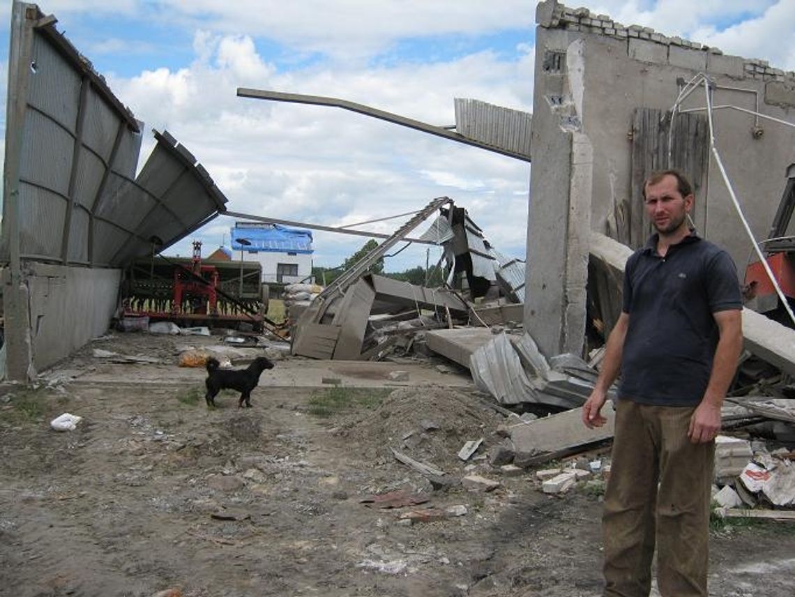 Skutki trąby powietrznej na Kociewiu - ZOBACZ ZDJĘCIA Skutki trąby powietrznej na Kociewiu - ZOBACZ ZDJĘCIA