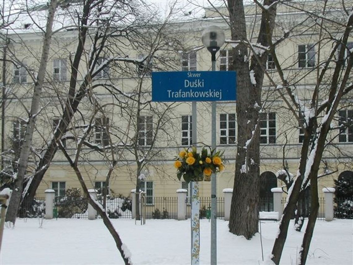 Skwerek Duśki - popularnej aktorki Darii Trafankowskiej Skwerek Duśki - popularnej aktorki Darii Trafankowskiej