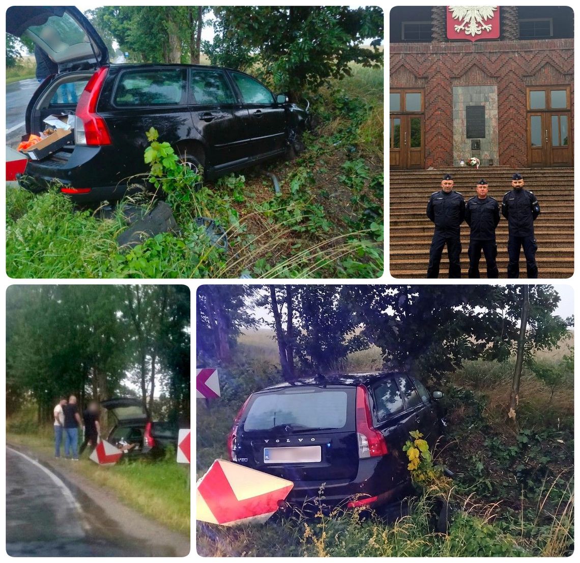 Śląscy policjanci w drodze na szkolenie zatrzymali nietrzeźwego kierowcę