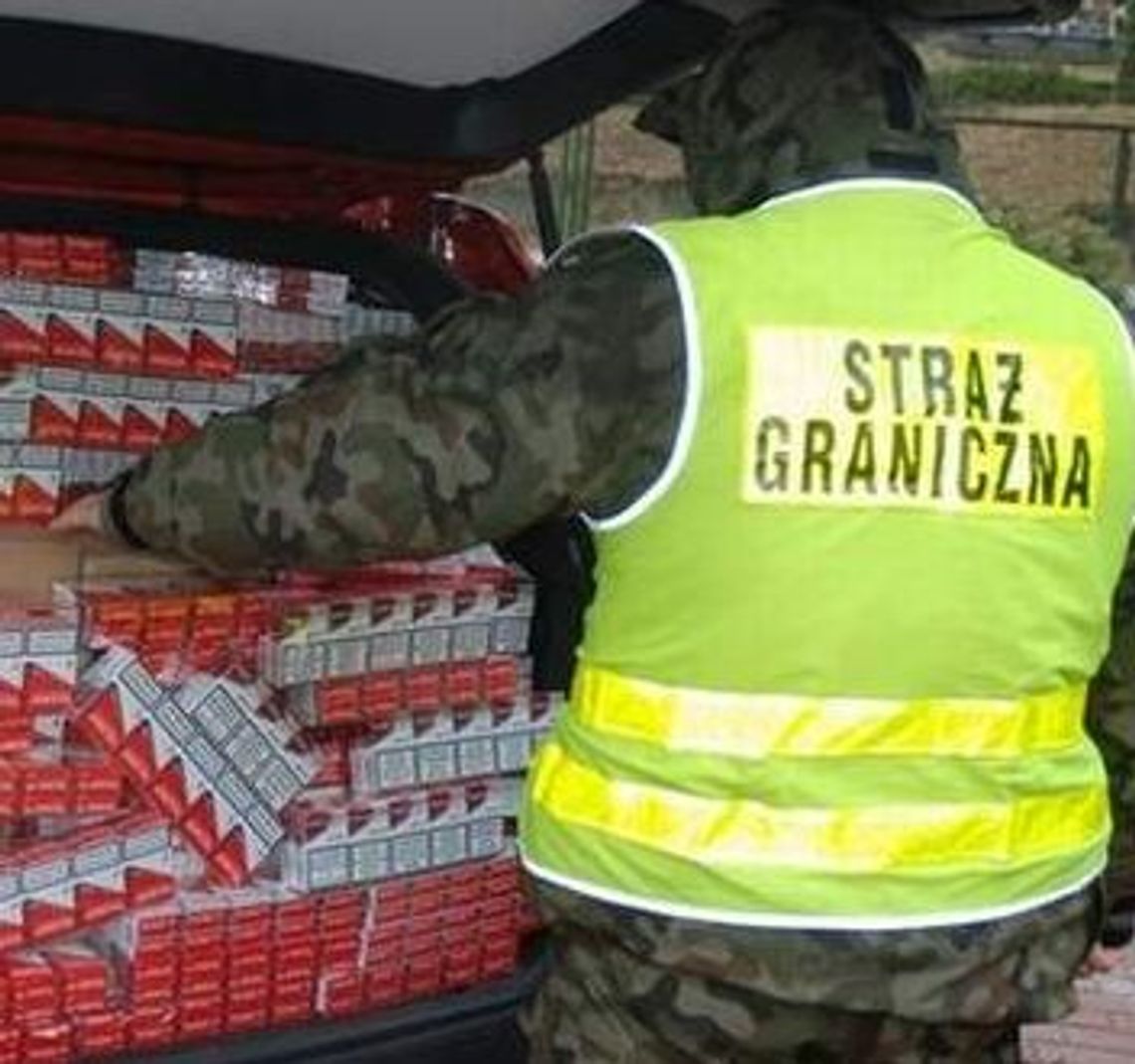 Słupski przemytnik. 100 kg tytoniu bez akcyzy