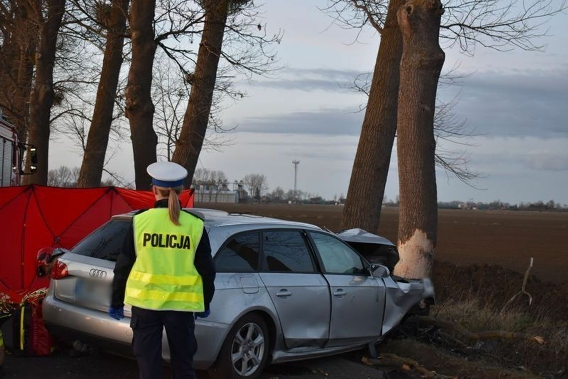 Śmierć 36-letniego kierowcy pod Szymankowem w powiecie malborskim