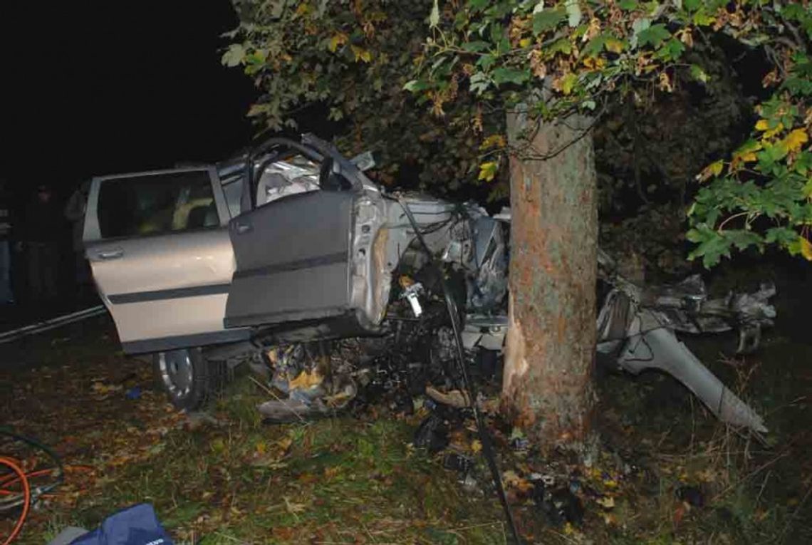 Śmierć na łuku - prosto w drzewo Śmierć na łuku - prosto w drzewo