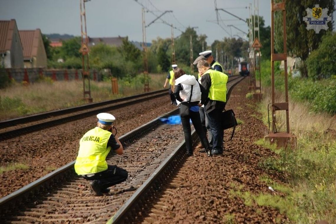 Śmiertelne potrącenie na torach