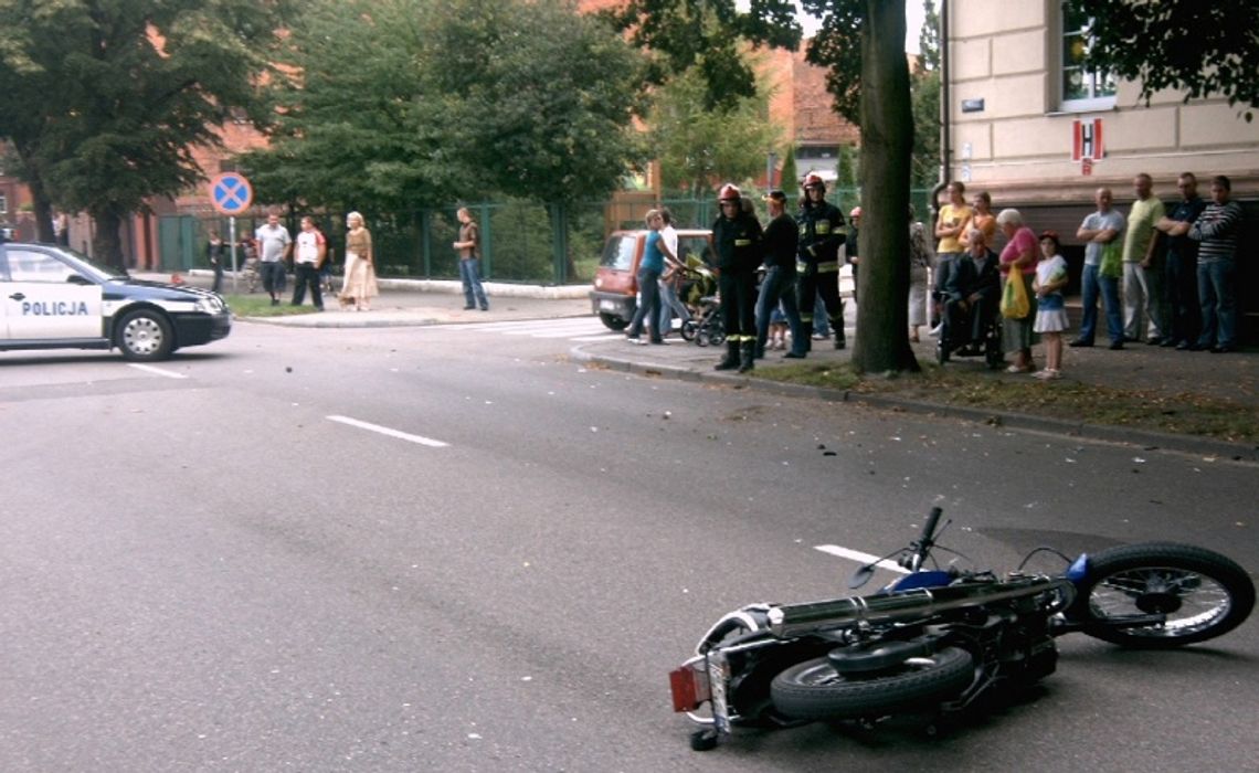 Śmiertelny wypadek - 21-letni motocyklista nie żyje
