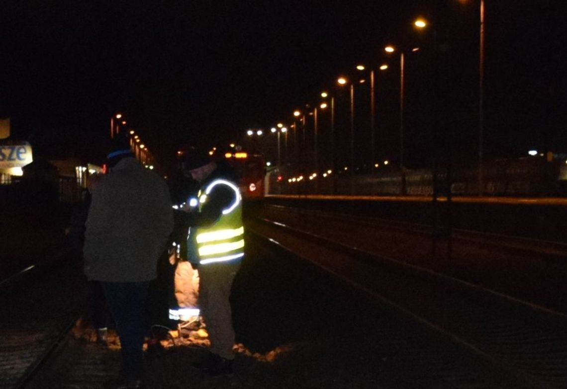 Śmiertelny wypadek na torach kolejowych w Wejherowie