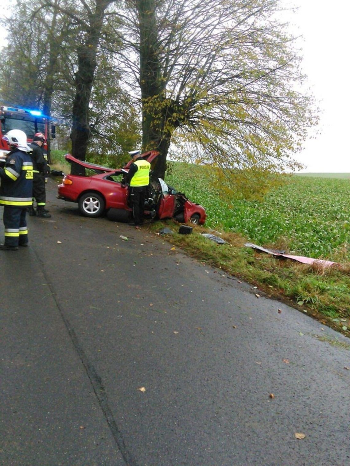 Śmiertelny wypadek pod Sztumem