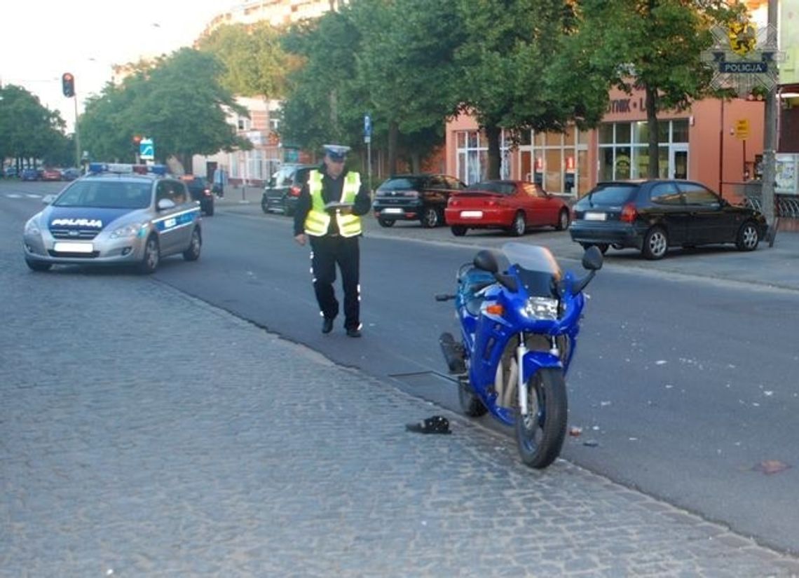 Śmiertelny wypadek. Potrącony przez motocyklistę na Przymorzu