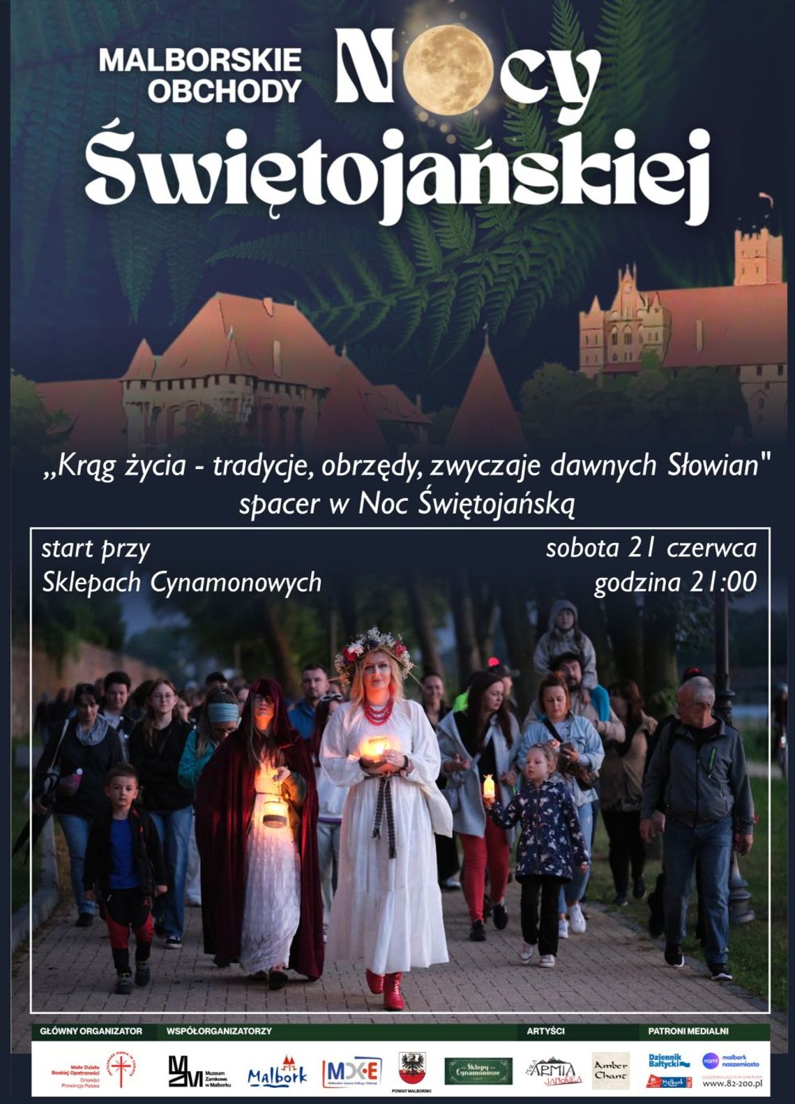 Spacer w Noc Świętojańską - „Krąg życia – tradycje, obrzędy, zwyczaje dawnych Słowian”