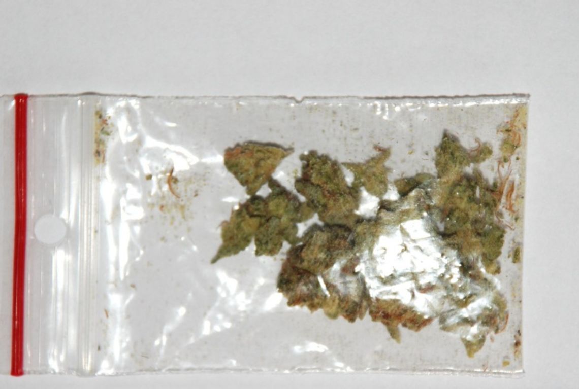 Spacerował po parku z narkotykami w skarpecie Spacerował po parku z narkotykami w skarpecie