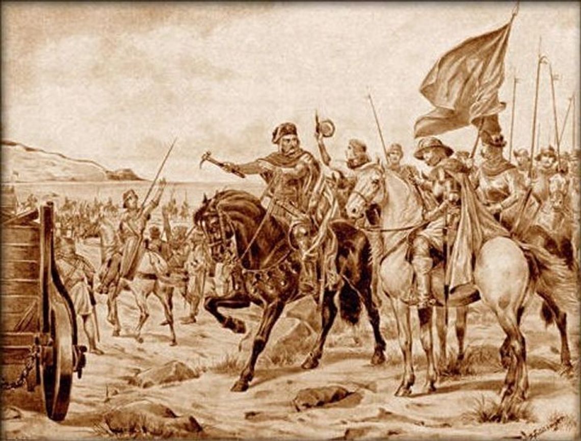 Spalili czeskich jeńców na stosie Spalili czeskich jeńców na stosie