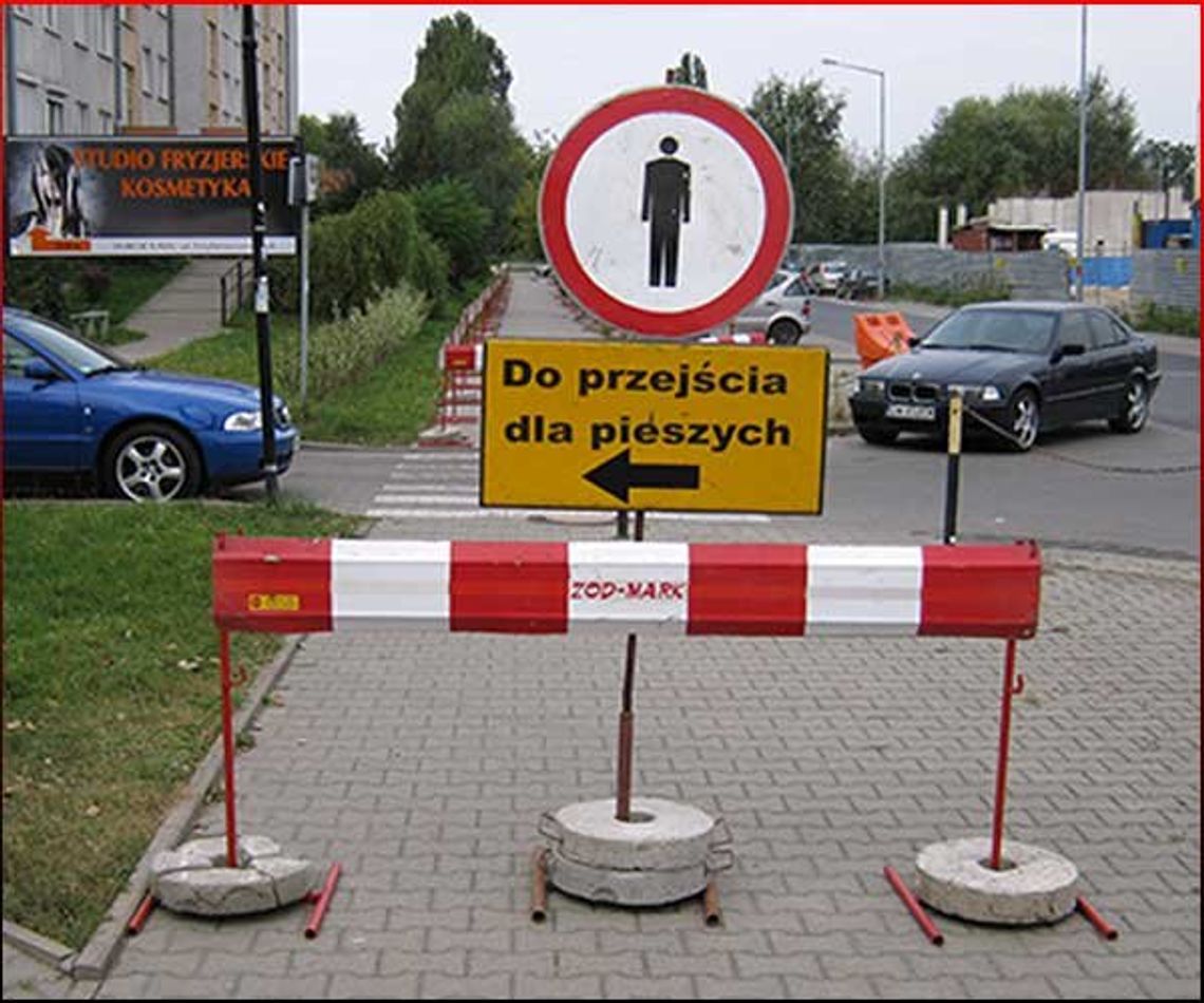 Sporne obniżenie drogi Sporne obniżenie drogi