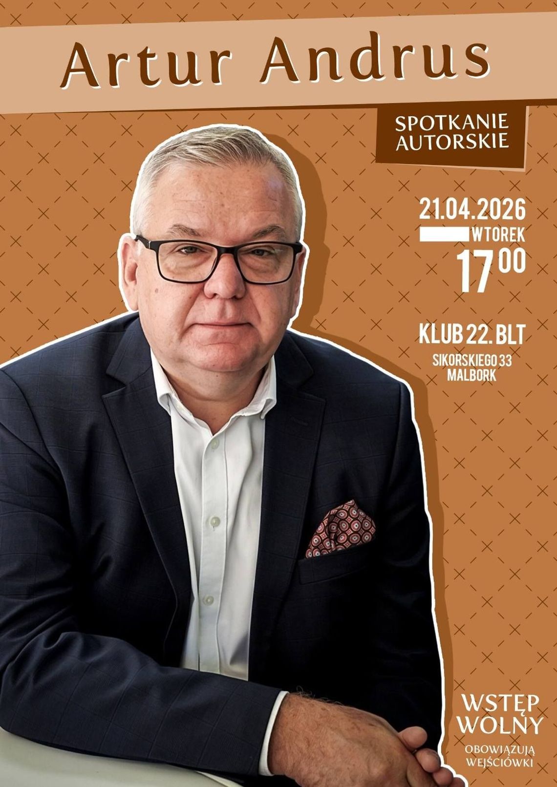 Spotkanie autorskie z Arturem Andrusem