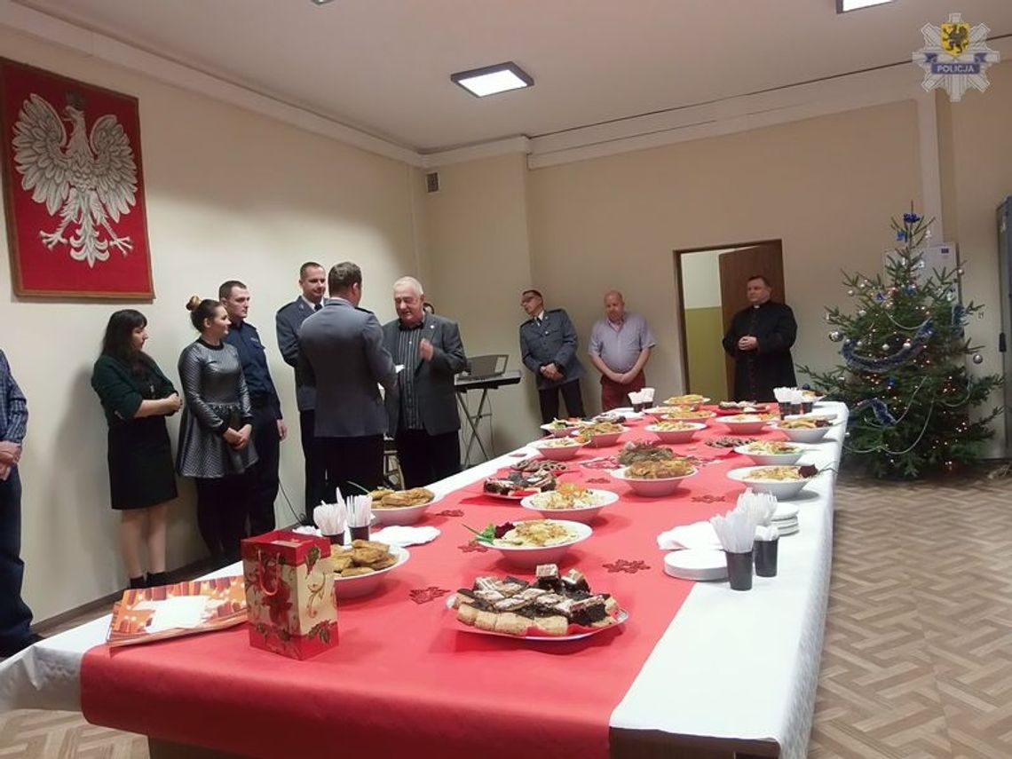 Spotkanie opłatkowe KPP Kwidzyn