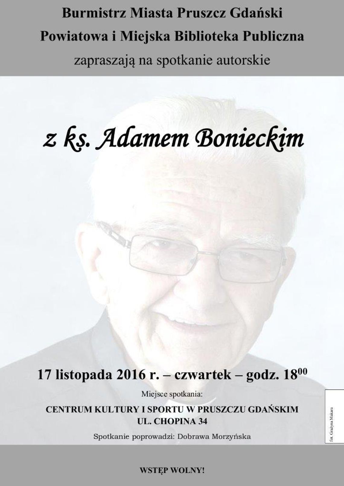 Spotkanie z ks. Adamem Bonieckim