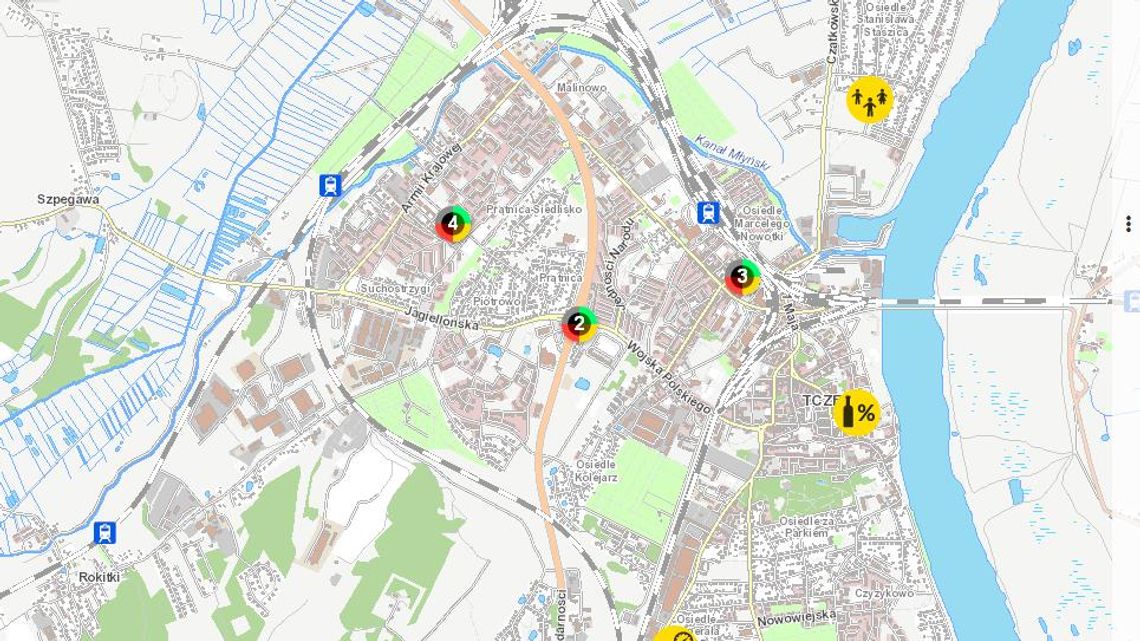 Sprawdź, gdzie w Tczewie jest naprawdę niebezpiecznie
