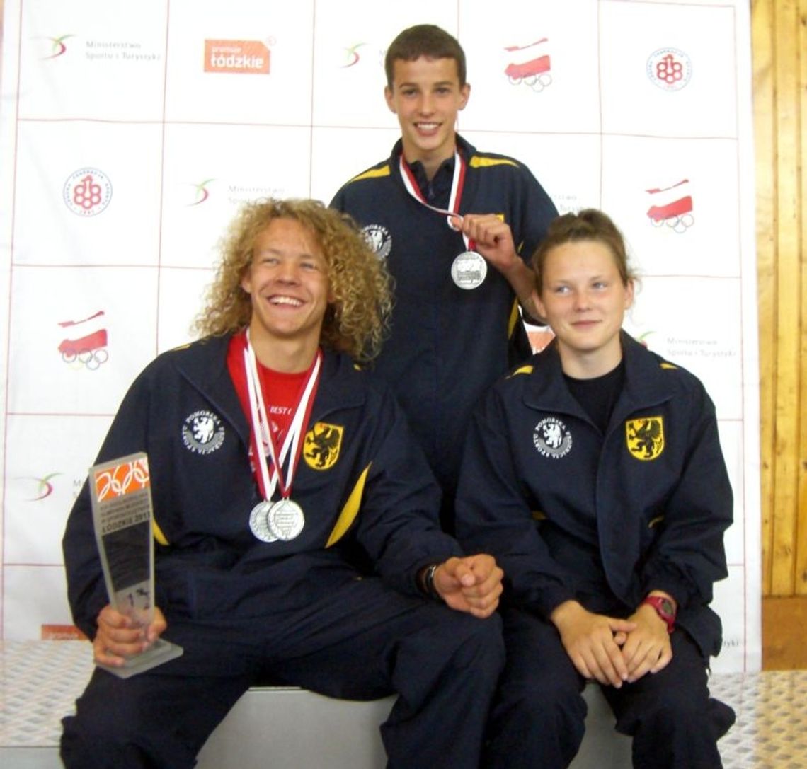 Srebrni tczewscy wieloboiści - Ogólnopolska Olimpiada Młodzieży w pięcioboju nowoczesnym Srebrni tczewscy wieloboiści - Ogólnopolska Olimpiada Młodzieży w pięcioboju nowoczesnym