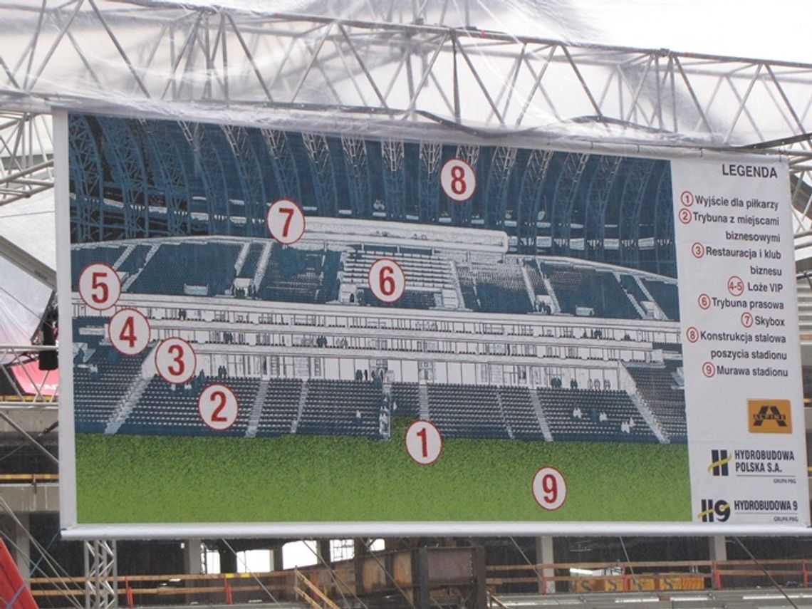 Stadion gdański na Euro 2012 już ma wiechę Stadion gdański na Euro 2012 już ma wiechę