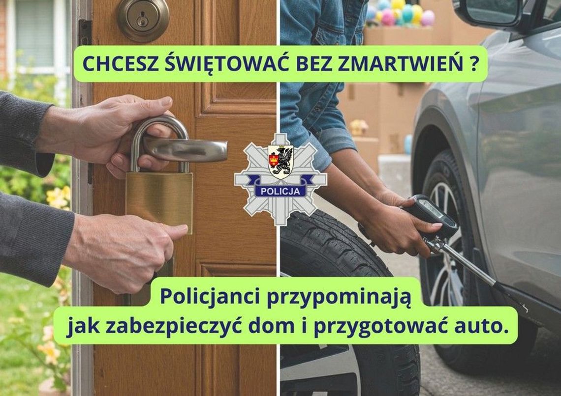 Starogardzcy policjanci przypominają, jak świętować bez zmartwień Starogardzcy policjanci przypominają, jak świętować bez zmartwień